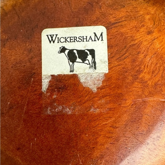 Wickersham Sphere-Shaped Walnut-Like Handmade Turned Wooden Box 5.1” X 4.75” - Picture 9 of 9